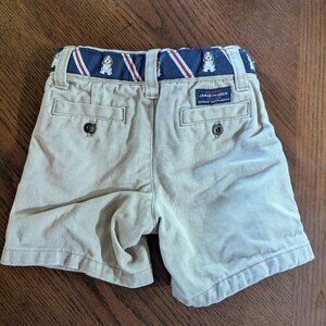 Dog Belt Khaki Boy Shorts Janie and Jack 3-6 Months